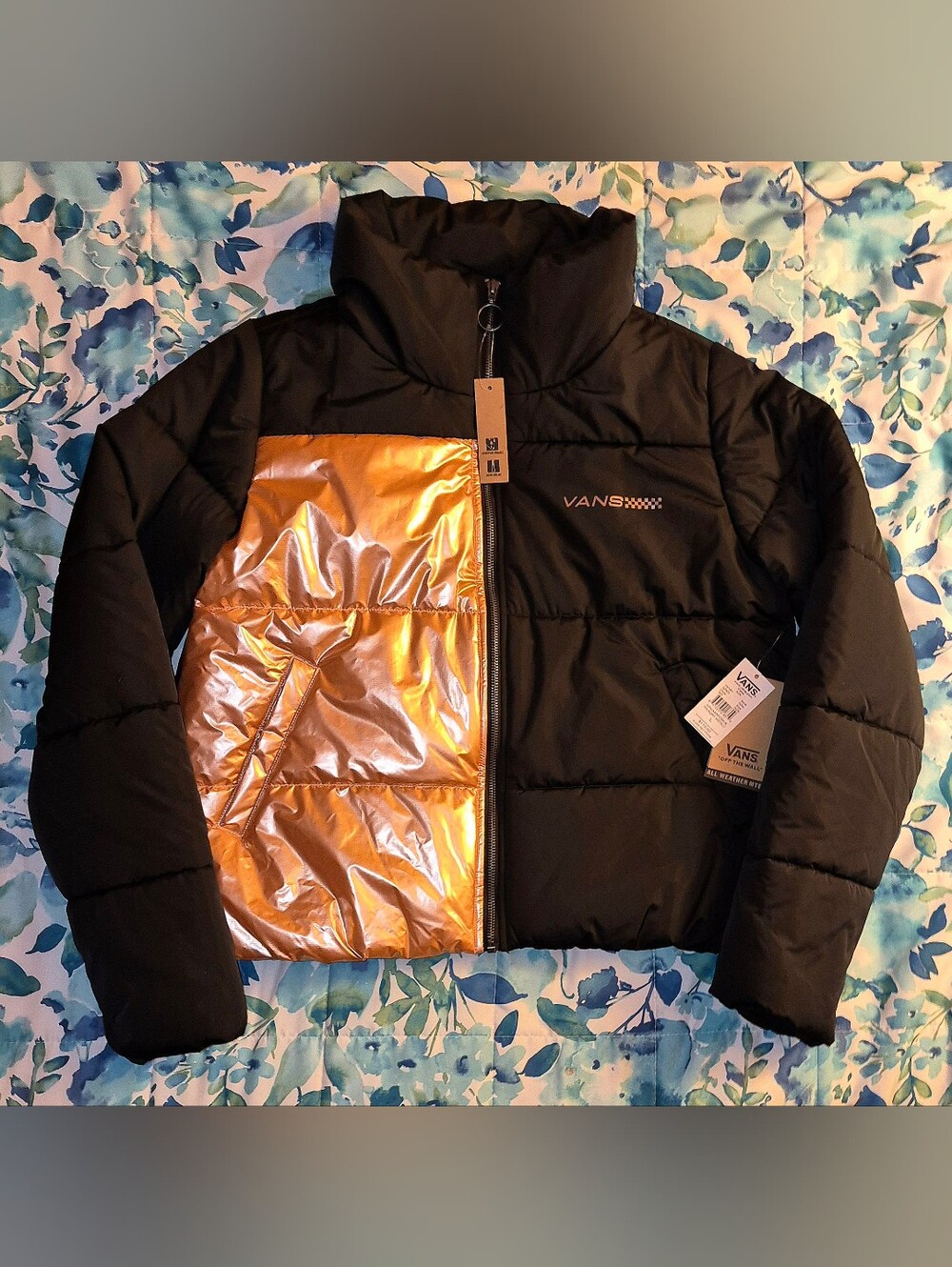 *NEW* Vans Black & Rose Gold Winter Coat